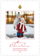 Red and Gold Foil Tree Photo Cards Image 7 of 7